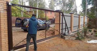 Купить услугу монтаж ворот Барабинск, цена от 2549 руб.