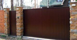 Купить откатные ворота консольные Барабинск, цена от 2753 руб.