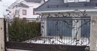 Купить откатные ворота кованые Барабинск, цена от 2753 руб.