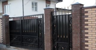 Купить распашные ворота кованные Барабинск, цена от 4740 руб.